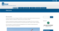 Desktop Screenshot of copamoh.com